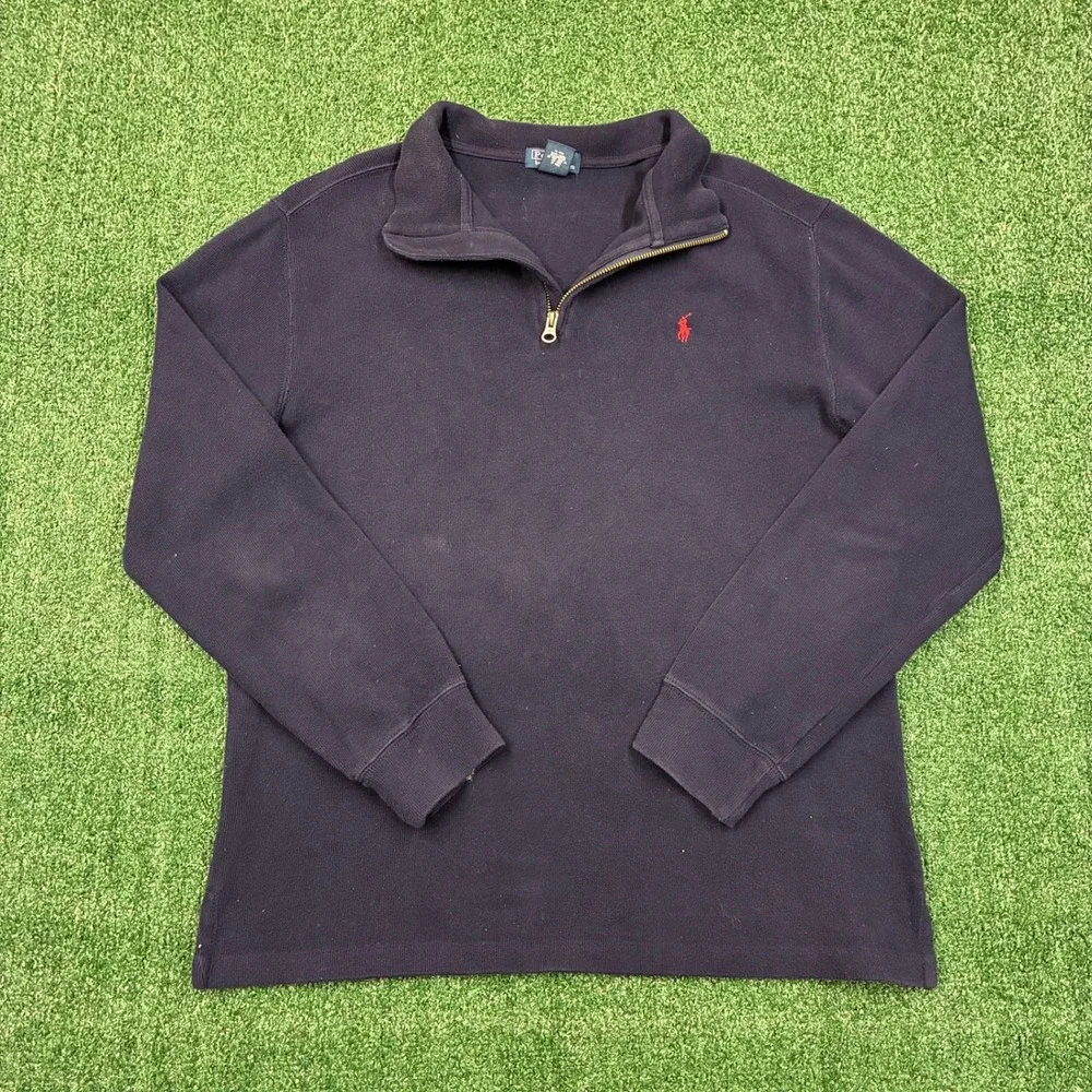 Y2K Polo Ralph Lauren Quarter-Zip Pullover